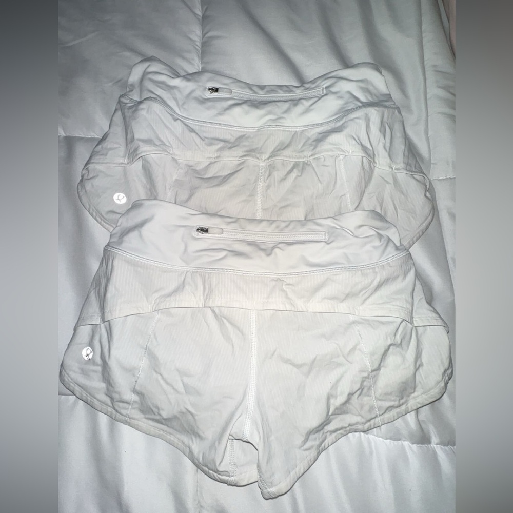 Lululemon White Speed Ups